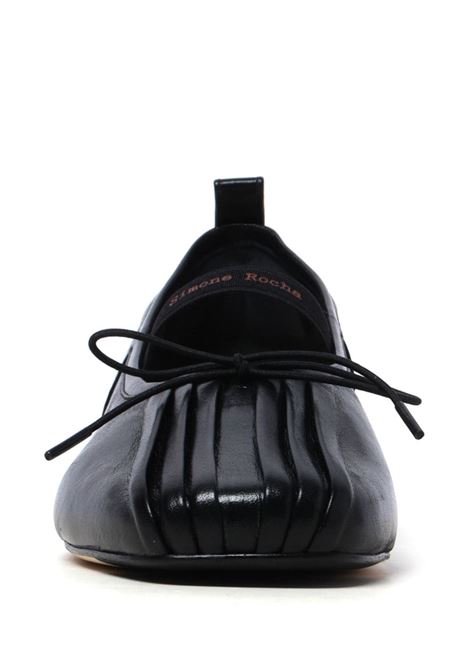 Ballerine con fiocco in nero - donna SIMONE ROCHA | RMP190777BLK